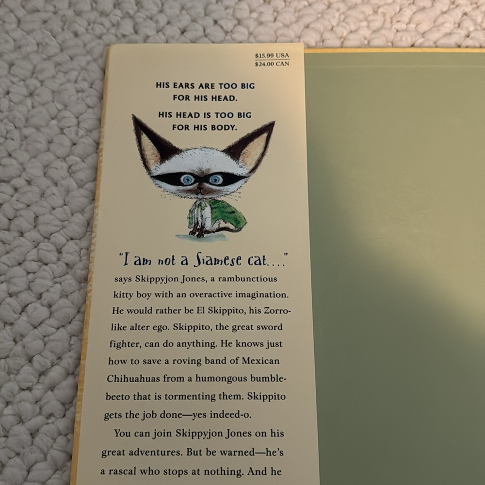 Skippy Jon Jones. Hardcover. GUC - Picture 3 of 5